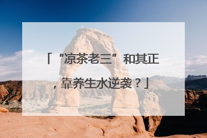 “凉茶老三”和其正，靠养生水逆袭？