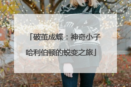 破茧成蝶：神奇小子哈利伯顿的蜕变之旅