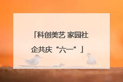 科创美艺 家园社企共庆“六一”