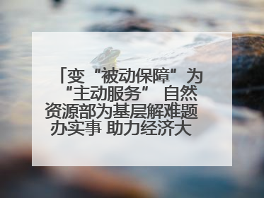 变“被动保障”为“主动服务” 自然资源部为基层解难题办实事 助力经济大省挑大梁