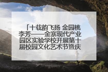 十载韵飞扬 金园桃李芳——金寨现代产业园区实验学校开展第十届校园文化艺术节暨庆“六一”系列活动