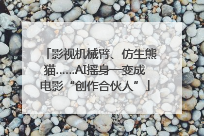 影视机械臂、仿生熊猫……AI摇身一变成电影“创作合伙人”
