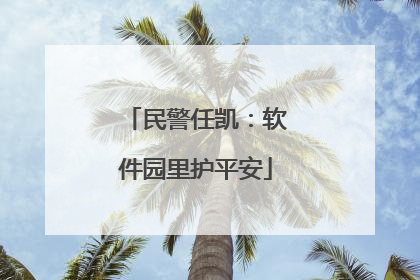 民警任凯：软件园里护平安