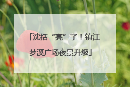 沈括“亮”了！镇江梦溪广场夜景升级