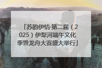 苏韵伊情·第二届（2025）伊犁河端午文化季暨龙舟大赛盛大举行