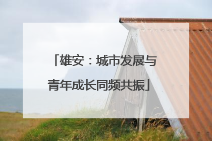 雄安：城市发展与青年成长同频共振