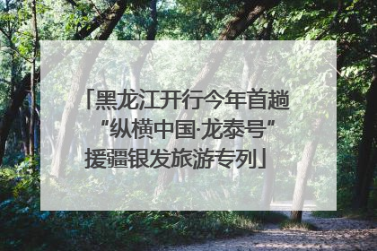 黑龙江开行今年首趟“纵横中国·龙泰号”援疆银发旅游专列