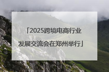2025跨境电商行业发展交流会在郑州举行